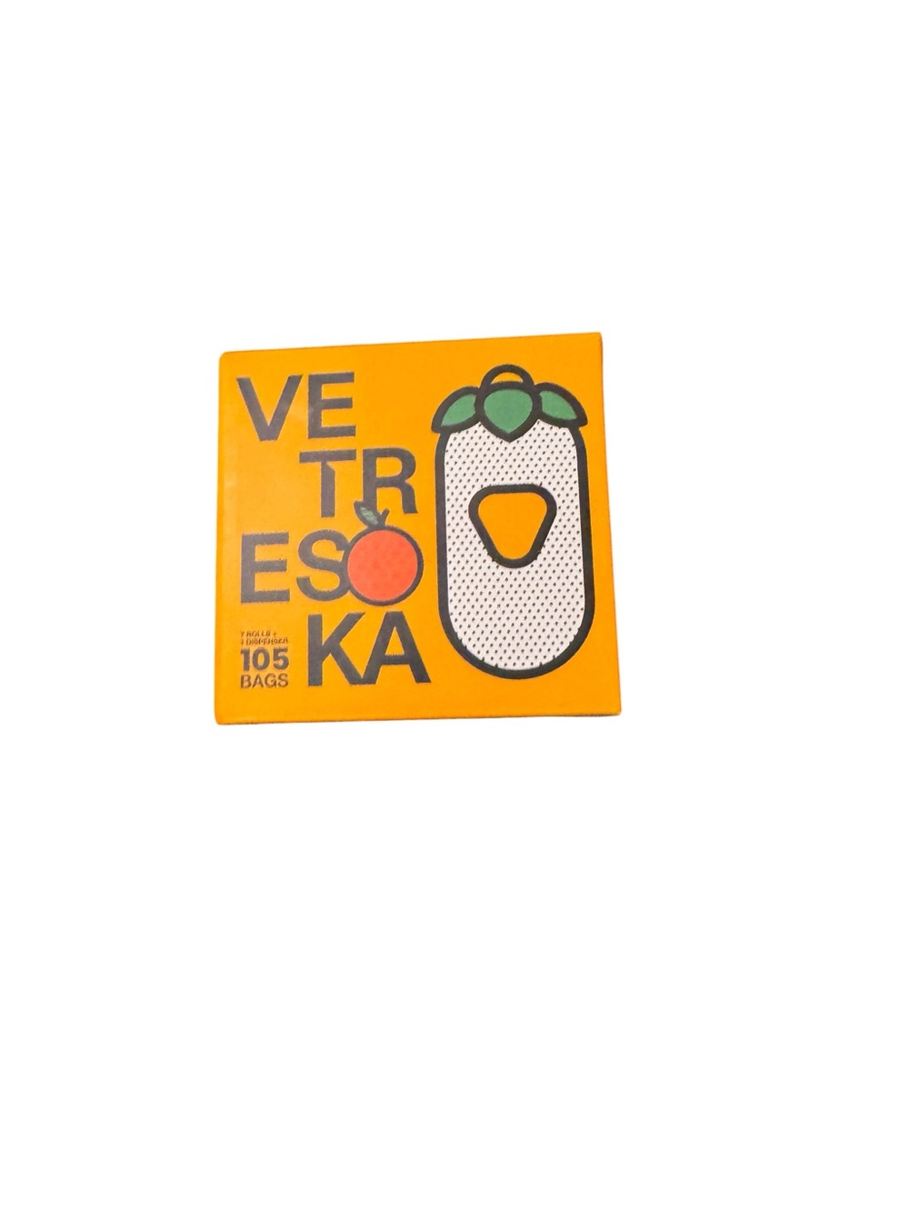 Vetroeska Tangerine Pet PoopBag & Dispenser Set - New in Box